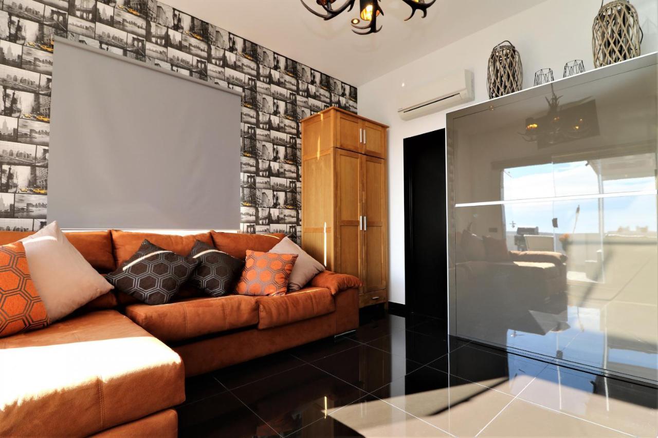 Penthouse Cervantes Sea View Benidorm Bagian luar foto