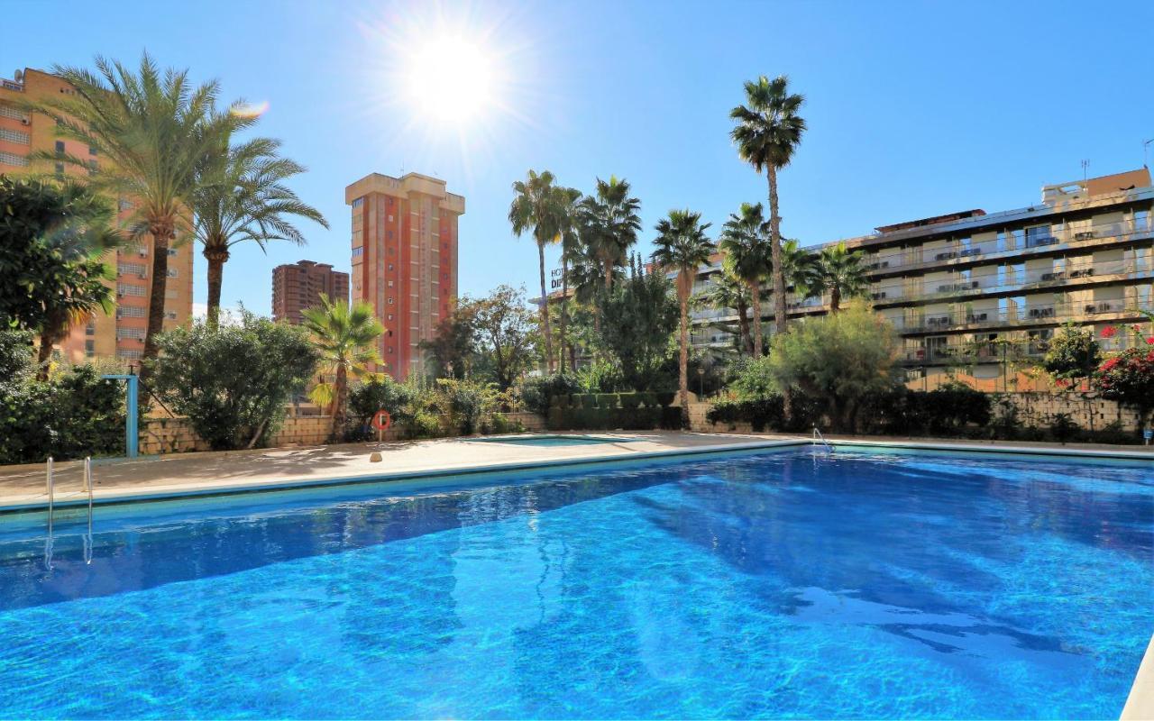 Penthouse Cervantes Sea View Benidorm Bagian luar foto